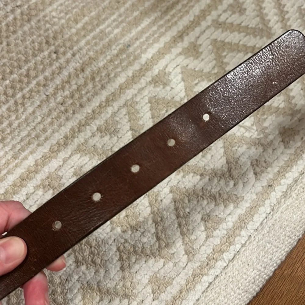 Gap Kids Genuine Italian Leather Brown Belt